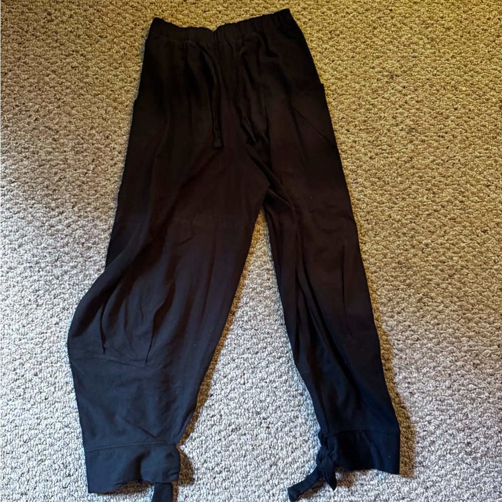Black Drawstring Pants